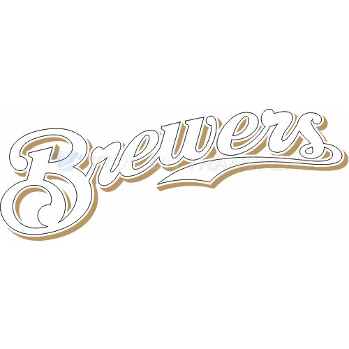 Milwaukee Brewers Iron-on Stickers (Heat Transfers)NO.1710